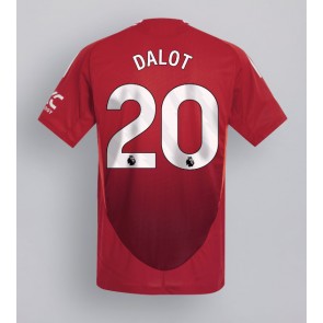 Manchester United Diogo Dalot #20 Hjemmebanetrøje 2024-25 Kort ærmer